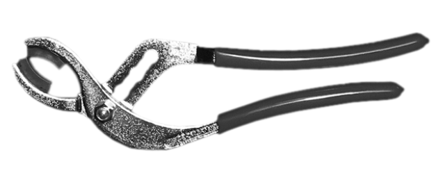 Pipe Pliers with Plastic Jaws