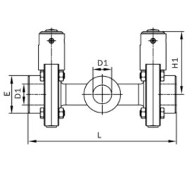 Medium Supply manually operated Series A DIN