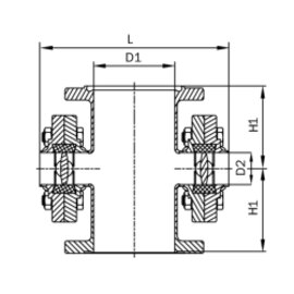 Medium Supply manually operated Series D SMS