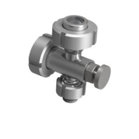 Valve with DN10 Male and Cover Cap