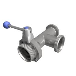 T-Butterfly Valve Male