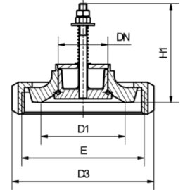 Vacuum Valve without Cap DIN